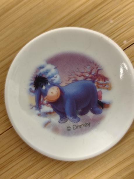 Zb mini porcelán pre bábik oslík ijáčik 2ks disney,