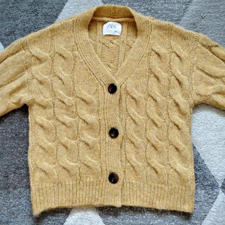 Krásny teplý sveter zara - top stav, zara,146