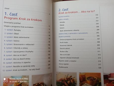 Krok za krokom k štihlej línii,oddelená strava, 