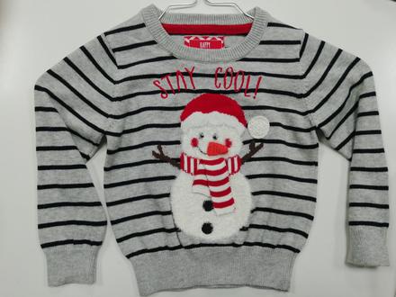 Sveter snehuliak vianočné, 80