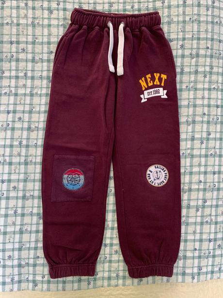 Bordove teplaky (8 yrs), next,128