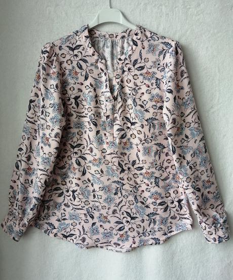 Pekná púdrovo rúžová blúzka, f&f,36