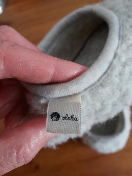 Vlnené balerínky, papuče, 24