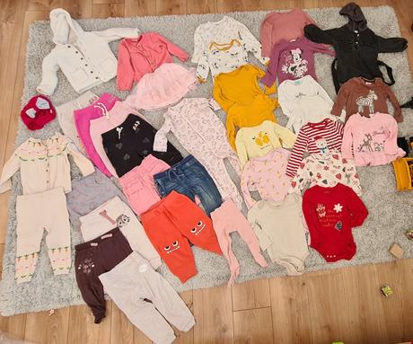 Balíček oblečenia pre dievčatko 1-2 roky, 86–98