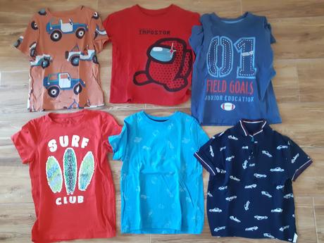 28 ks letne oblecenie vel 110-116, 104–116