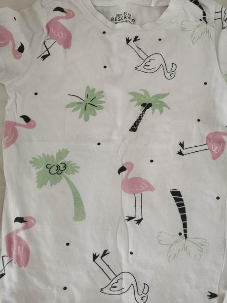 2x tričko reserved, reserved,110