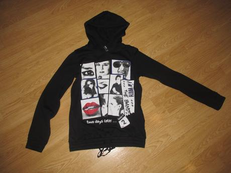 Čierna mikina v. 38/40, takko,38