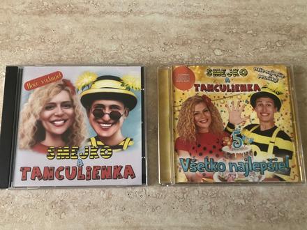 2 cd, smejko a tanculienka, super stav, 