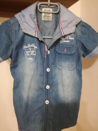 Košeľa riflová, 128