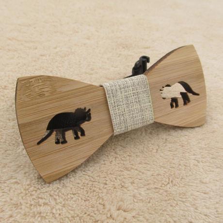 Drevený detský motýlik dinosaurus - viac druhov, 