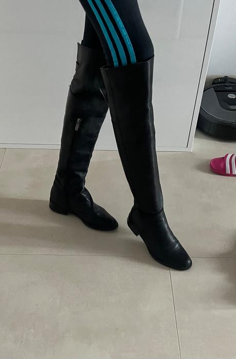Kozene cizmy po kolena, 37