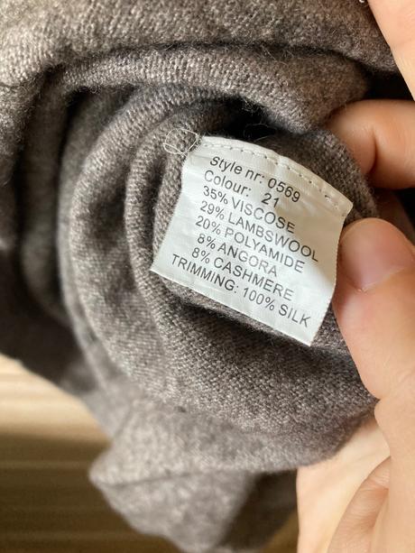 Luxusné kašmírovo - hodvábne šaty, 34 - xs