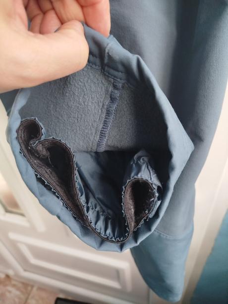 Zateplené softshellové nohavice, quechua,xs