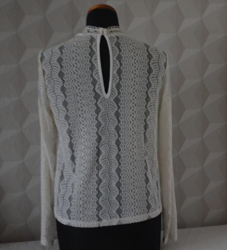 Čipkovaná blúzka h&m, veľ. s/m, h&m,38
