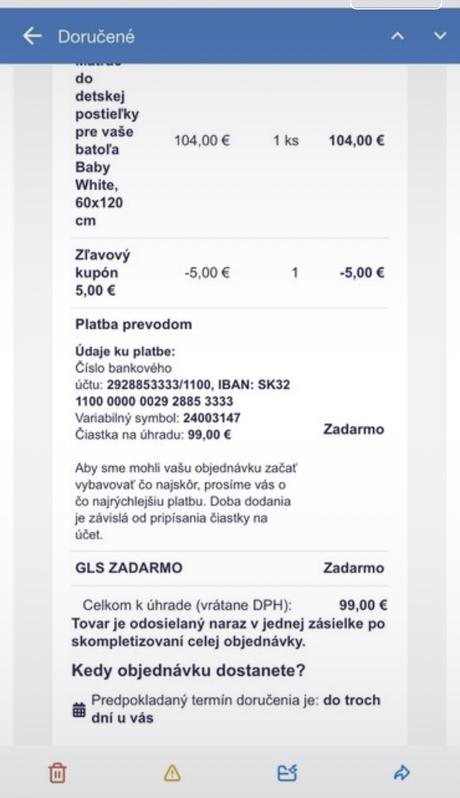 Predám detský matrac ako nový, šírka (cm): 60,dĺžka (cm): 120