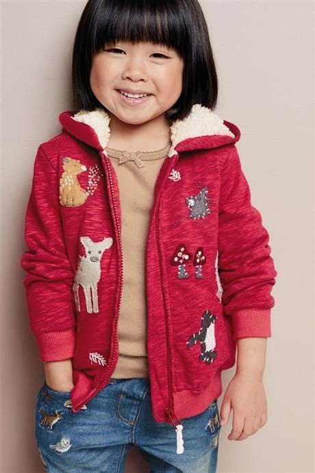 Mikina so zvieratkami + čiapka, next,92