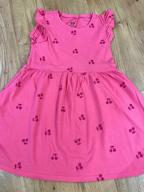 Satky ceresnicky h&m - top stav 98/104, h&m,98