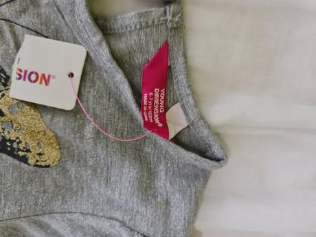 Saty s objemnou suknou, primark,122