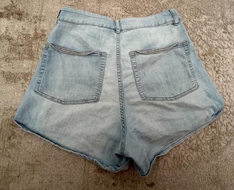 Krátke riflové nohavice, h&m,xxl