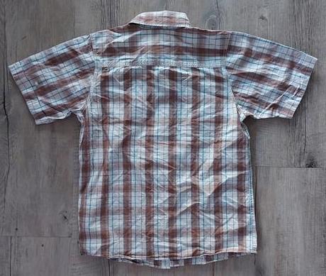 Hnedá károvaná košeľa tu, tu,128