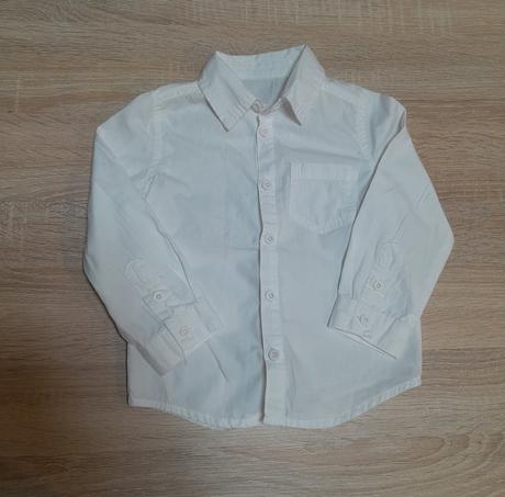 Biela košeľa bez vzoru, 98