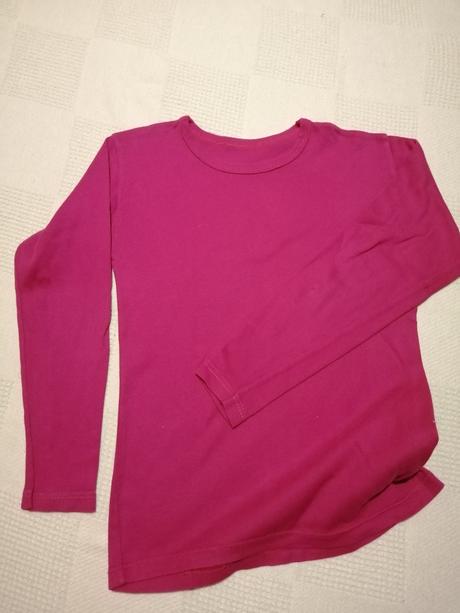 Tricka s dlhym rukavom rozne., h&m,128