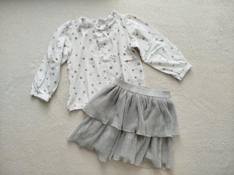 Vianočná blúzka a sukňa, pepco,104