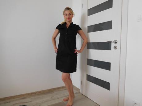 Čierne šaty s vreckami-36/38, orsay,s