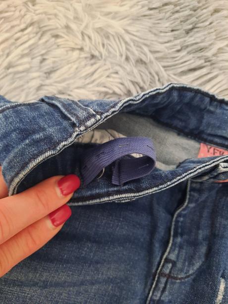 Riflová suknička, kik,146