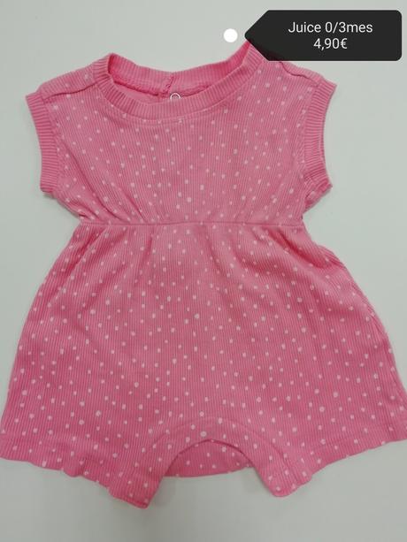 Bodkovaný vrúbkovaný letný overal opaľovačky, 62