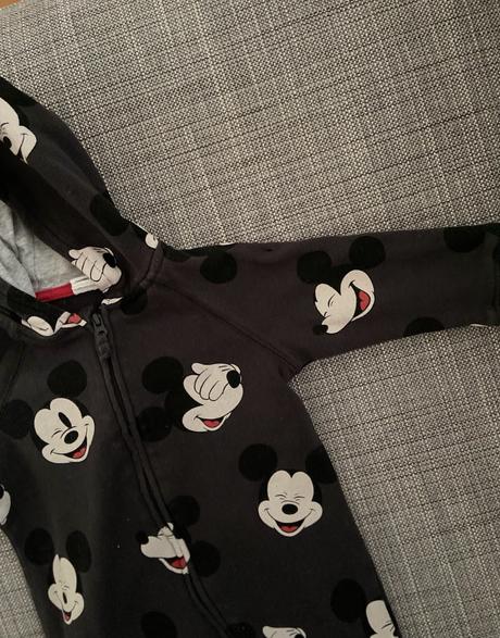 H&m teplákových overal myšiak mickey 68, h&m,68