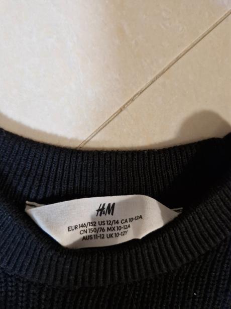 Dievcensky pulover, h&m,146