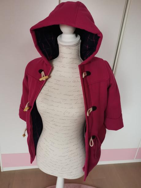 Zimná kabátová bunda jojo maman bebe, 110