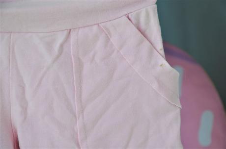 Bledoružové kraťase-104/110, 104