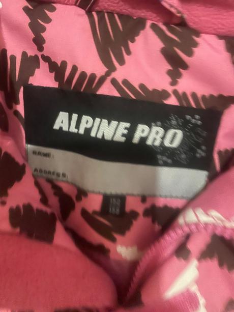 Lyžiarska bunda alpine pro 152/158, alpine pro,152