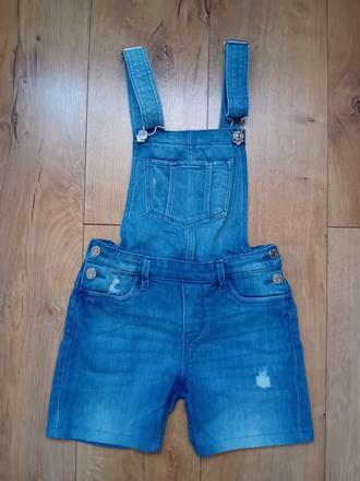 Riflové kraťasy 134/140, denim,134