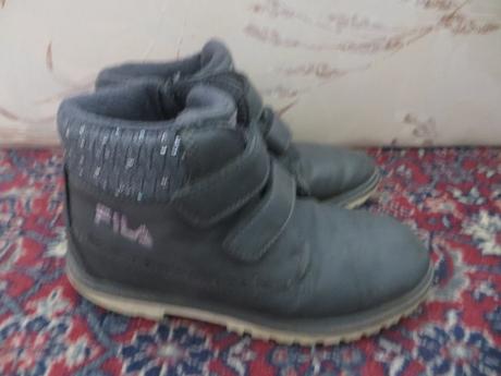 Šedé topánky, fila,30