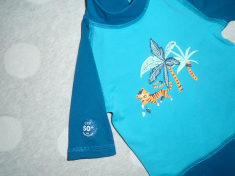 Plavkový overal upf uv 50+ na 2 až 3 roky, decathlon,98
