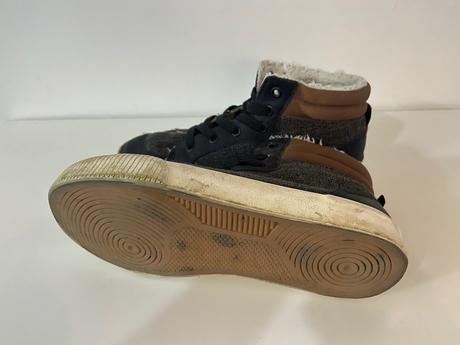 Zateplene jarne/jesenne clenkove stylove tenisky, h&m,33