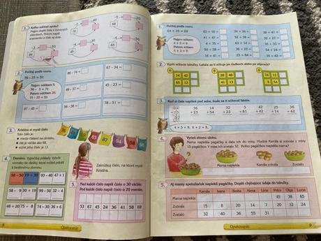 Matematika pre 3.ročník zš, 1. časť pracovný zošit, 