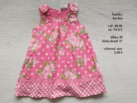 Letné šatičky next, next,86