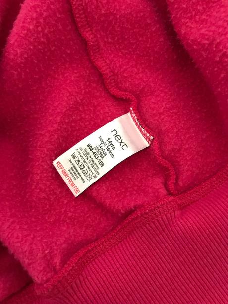 Tepla mikina, next,164