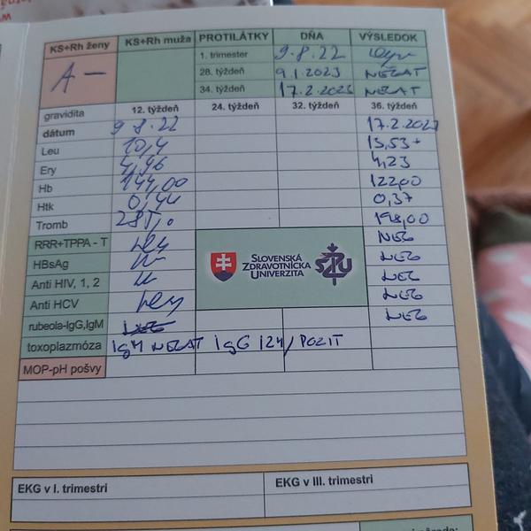 Aké sú moje výsledky krvného obrazu?