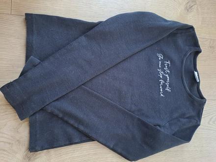 Čierne tričko, zara,164