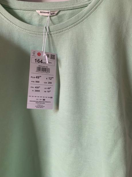2ks trička reserved č. 164, 13r., reserved,164