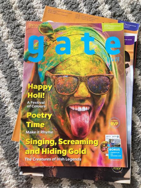 Časopis gate 6ks, karta a cd, 