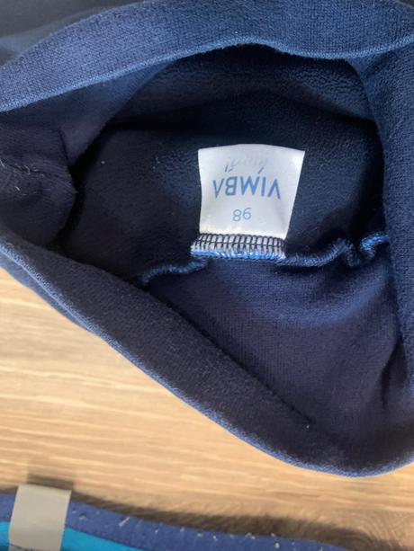 Vimba softshellová bunda a nohavice 98/104, 98