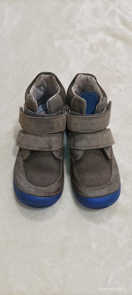 D.d. step sivomodré kožené poltopánky v. 29, d.d.step,29