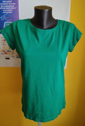 Zelené tričko, xl
