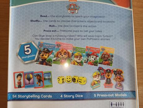 Paw patrol storytelling adventures tin, 